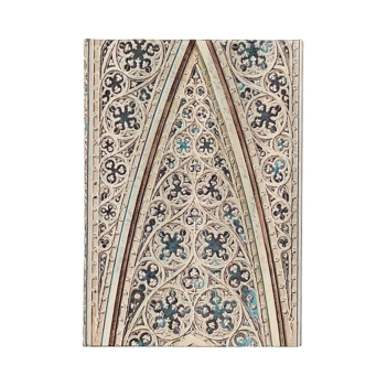 Cuaderno de tapa dura Midi liso Bóveda de la Catedral de Milán Paperblanks 12x18cm 120g/m²