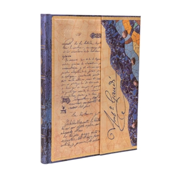 Cuaderno de tapa dura Ultra liso Gaudí, Manuscrito de Reus Paperblanks 17,5x23cm 120g/m²