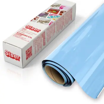 Siser PS Film Easyweed Heat transfer vinyl Light blue 