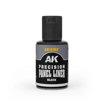 Panelador de precisión negro AK Interactive 30ml