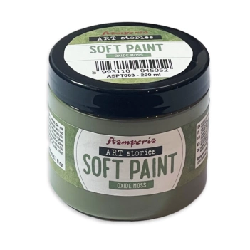 Stamperia Art Stories Soft Paint Oxide Moss  200ml