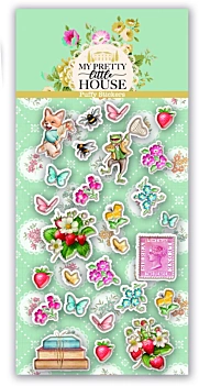 Alberto Juárez Puffy stickers 2 My Pretty Little House 