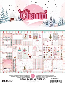 Zestaw do scrapbookingu Charm Elena Roche 15x20cm
