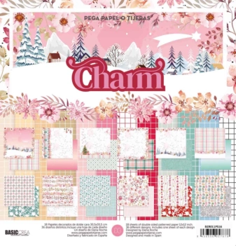 Zestaw do scrapbookingu Elena Roche Charm 30x30cm