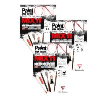 Blok Paint On Mix11 Clairefontaine do mieszanych materiałów 250g