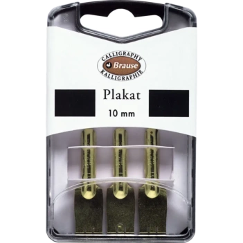 Kit 3 Plumillas anchas Plakat Brause 10mm