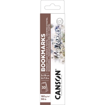 Canson Mi-teintes 30 Lesezeichen 5x19cm 160g/m²