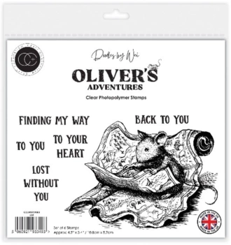 Timbri Trasparenti Lost Oliver's Adventures Craft Consortium