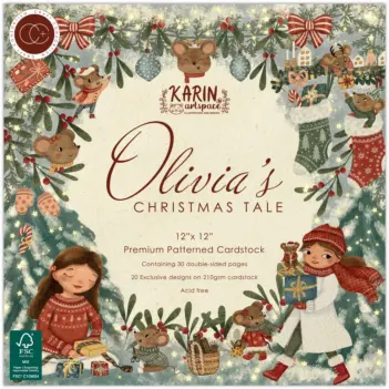 Craft Consortium Scrapbookingset Olivia's Christmas Tale  30x30cm