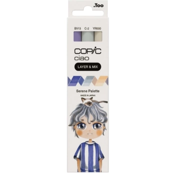 Set Copic Ciao Layer &amp; Mix Serene-Marker