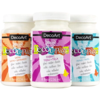 Americana Decoupage Sealer Glue Finish