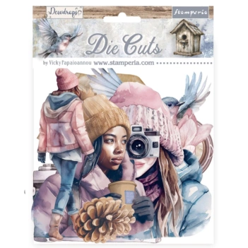 Die-cuts Dewdrops Stamperia