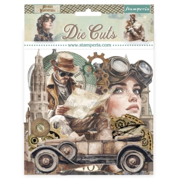 Die-cuts Voyages Fantastiques 2025 Stamperia