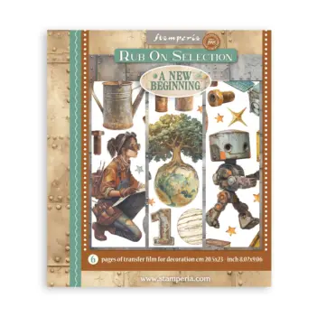 Rub-ons selection A New Beginning Stamperia