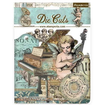 Die-cuts Music Stamperia