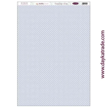Tecido DTXM-2129 Fundo pontinhos azul Amor y Fe Dayka 33x70cm