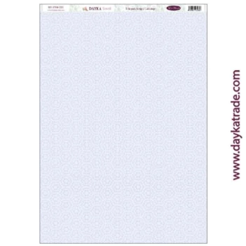 Tecido DTXM-2131 Fundo azul com estrelas Amor y Fe Dayka 33x70cm