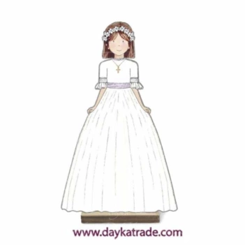 Sagoma DM Bambina Comunione con Carta Dayka