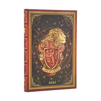 Agenda semanal tapa dura Colección de Harry Potter Diario de Gryffindor 2027 Paperblanks Mini 9x14cm