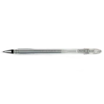 Pilot G1 Gel-Tintenroller Silber 0,7mm