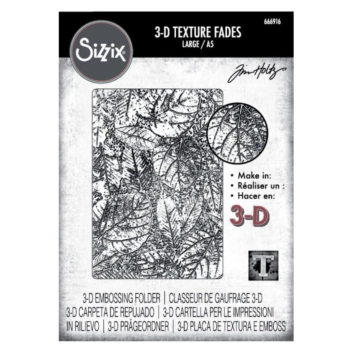 Vault Foliage Tim Holtz Sizzix Texture Folder Vault Foliage Tim Holtz Sizzix