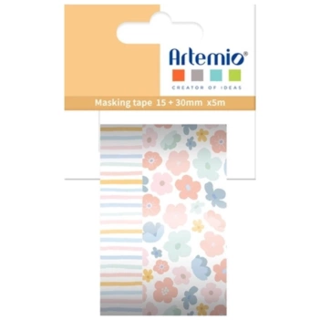 Set 2 washi tape Sweet Garden Artemio