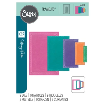 Sizzix Stanzschablone Framelits Deco Rectangles 