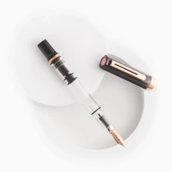 TWSBI ECO Füllfederhalter geräuchert und Roségold 