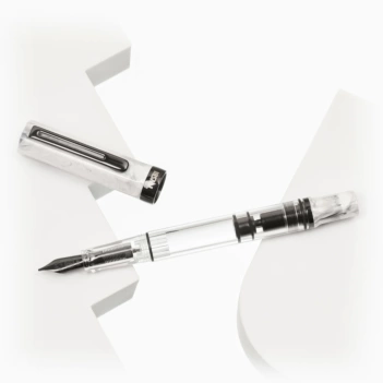 TWSBI ECO Füllfederhalter Carrara und Onyx 