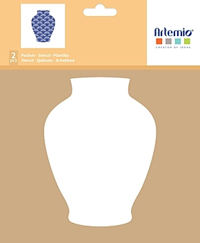 Kit de 2 Moldes de Stencil Bleu Artemio 20x20cm