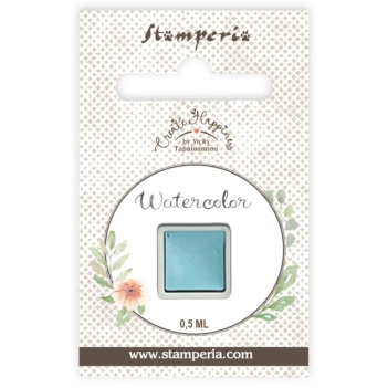 Godet Acquerello Azzurro Watercolor Create Happiness Stamperia 