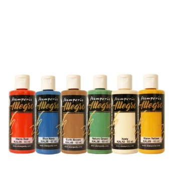 Kit de peinture acrylique Allegro Romantic Hidden Grove Stamperia