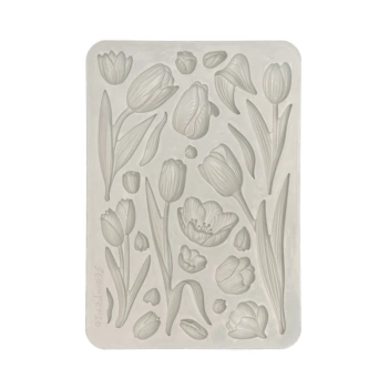 Stampo in Silicone Tulipani Art of Travelling Stamperia A5