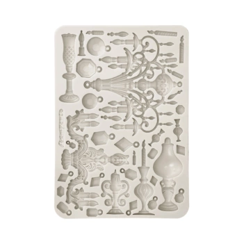 Silicone mold Candelabro Masquerade Stamperia A5