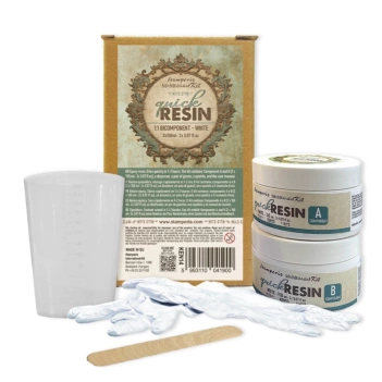 Résine rapide bicomposante blanche Best Sellers Stamperia