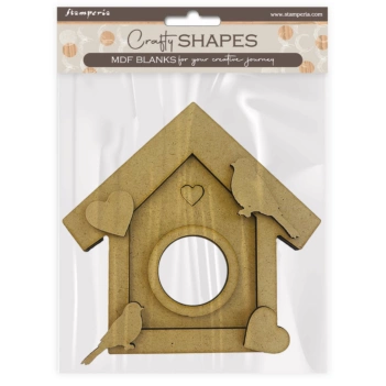Silhouette MDF Crafty Shapes Nest Dauwdruppels Stamperia