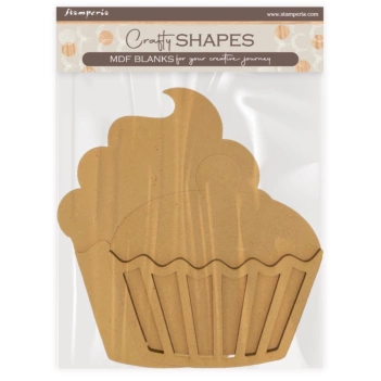 Silhouettes en aggloméré Crafty Shape Sweet Coffee & Chocolate Stamperia