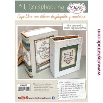 Kit Caja Libro Álbum Día del Padre Dayka