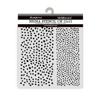 Plantilla de stencil Patrón de puntos Best Sellers Stamperia 12x12cm