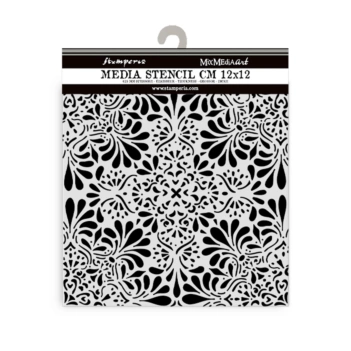 Plantilla de stencil Encaje Best Sellers Stamperia 12x12cm