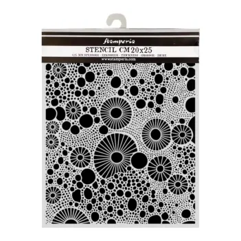 Stamperia All Around Schablone Ringe  20x25cm