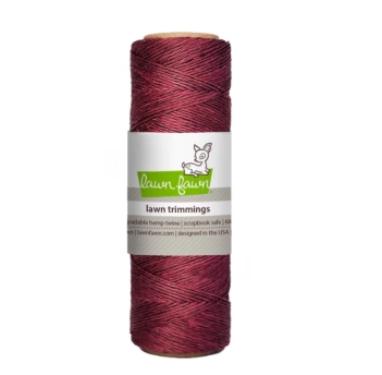 Lawn Fawn Klos Hennepdraad Burgundy Hemp Twine 