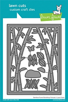 Fustelle Bamboo Forest Backdrop - Portrait Lawn Fawn