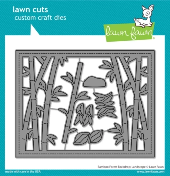 Fustelle Bamboo Forest Backdrop - Landscape Lawn Fawn