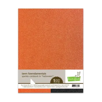 Set of 5 Lawn Fawn Halloween card sheets