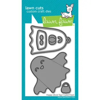 Fustella Happy Ghost Tag di Lawn Fawn