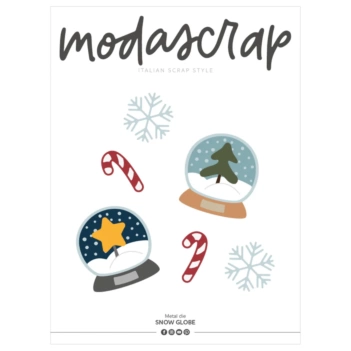 Set de Troqueles Snow Globe Traditional Christmas ModaScrap