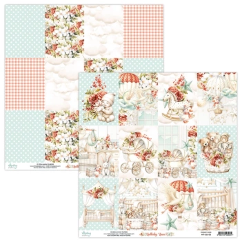 Papel 6 Lullaby Lane Mintay 30x30cm
