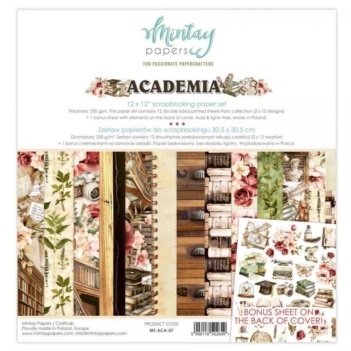 Set Scrapbooking Academia Mintay 30x30cm