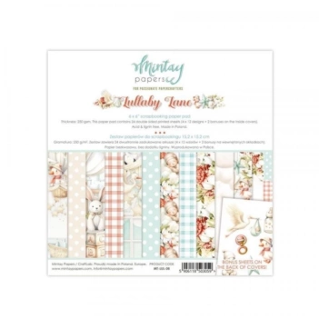 Set Scrapbooking Lullaby Lane Mintay 15x15cm